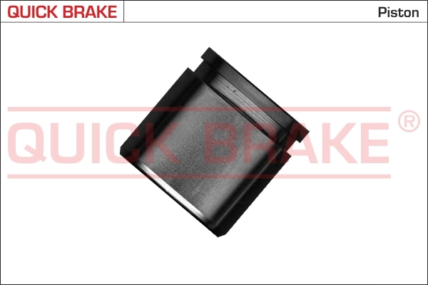 Piston, brake caliper